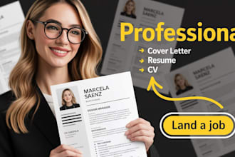 make professional ats cv resume maker design cover letter update linkedin build