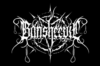 design black, slamming, brutal, death metal logo