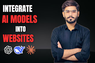 build, integrate websites chatgpt, deepseek, in your website