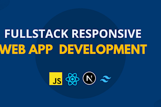 build web app using react, next js, and javascript