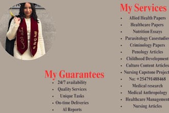 do medical care, biostatistics, biochemistry and medicine articles