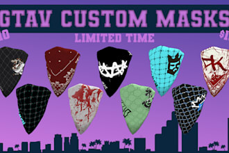 create custom gtav mask