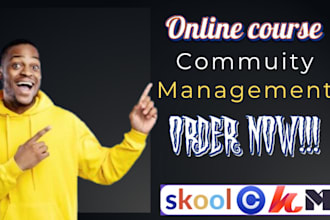 setup skool community, mighty networks, circle so and managements