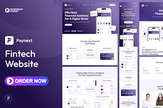 design and automate fintech website landing page using make and API integrations