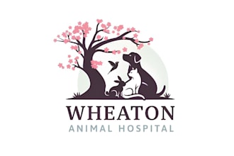 do creative unique cute cat, pet, dog, animal mascot logo or any graphics design