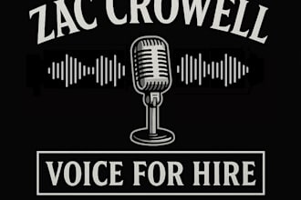 voice your video game or audio book with high quality audio