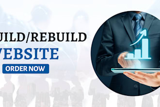l build or rebuild website with wordpress