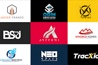 create a professional minimalist logo design with in 12 hours