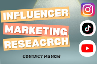 find, contact, run and manage instagram, tiktok, youtube influencer marketing