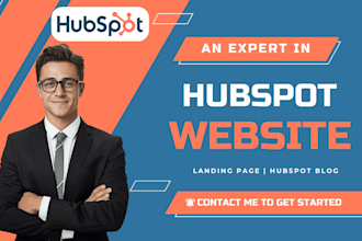 build hubspot landing page hubspot website hubspot blog hubspot newsletter
