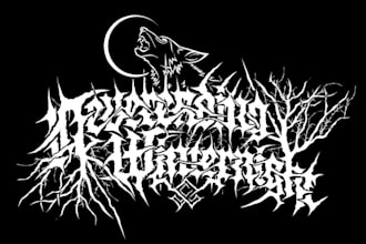 make  thrash metal and heavy metal logo