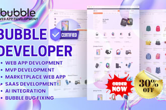 do bubble io website, bubble mvp, bubble saas, bubble app as bubble developer