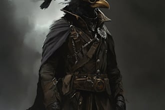 create detailed horror creepy art