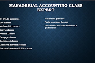 do managerial accounting classes for you