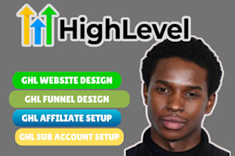 set up go high level workflow funnel automation ghl website expert