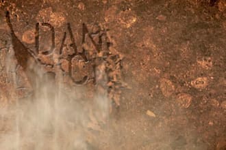 make a video logo crumble for you using a special effects software