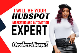 setup hubspot marketing automation, email campaigns, and lead nurturing workflow