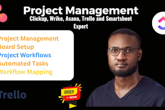 setup clickup asana clickup crm trello wrike crm automation and monday boards