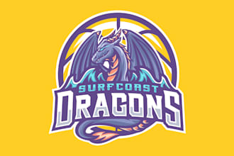 design awesome logo for sports team or events