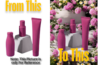 professionally retouch nd optimize product images for ecommerce and social media