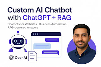 build an ai chatbot for your business using chatgpt and rag