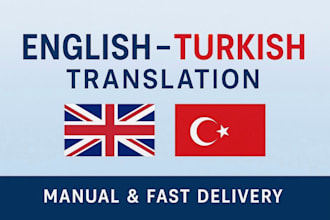 translate english to turkish manually with perfect accuracy