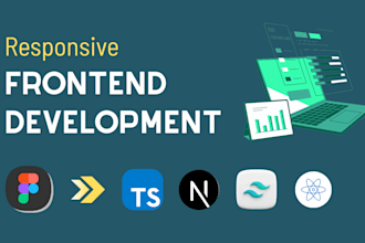 convert your figma design to react, nextjs, typescript, and tailwind