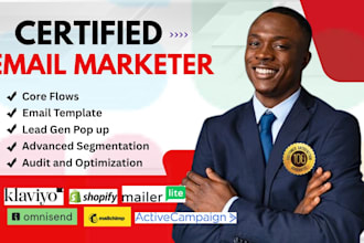 do klaviyo mailchimp mailerlite shopify ecommerce email marketing sales funnel