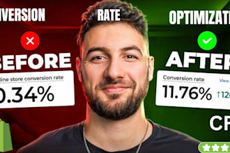 make conversion rate optimization cro for your ecommerce or shopify store
