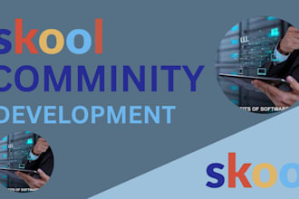 setup and build your skool community
