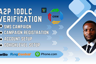 do a2p 10dlc sms campaign registration, gohighlevel ai chatbot twilio API