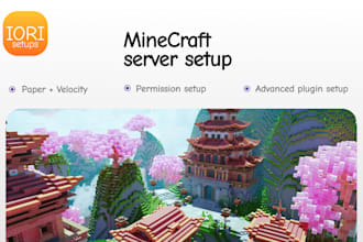 build configure and bugfix your paper minecraft server