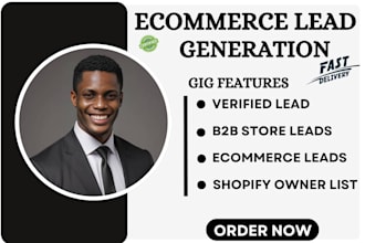 do ecommerce store owner email list and lead generation, targeted b2b email list