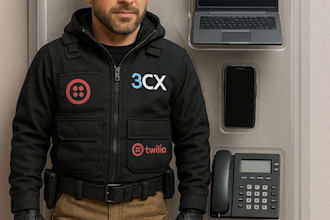 set up 3cx voip call center with inbound or outbound calls and did numbers