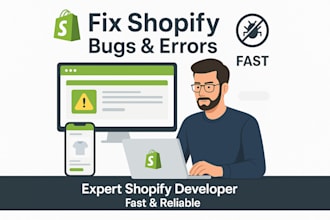 do shopify custom coding fix shopify bugs errors and issues fast design shopify
