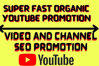 usa super fast organic youtube video promotion boost video views and growth