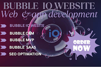 do bubble crm, bubble app, bubble saas, bubble io website