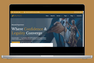 design responsive public adjuster website insurance claim website landing page