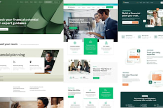 create a professional credit repair, tax, or finance website in 48 hours