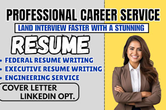 do professional federal resume writing service for usajobs