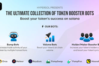 build solana crypto bot telegram bot volume bot holder bot pump fun trading bot