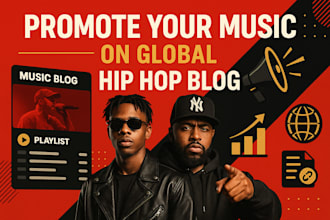 promote your music to top blogs, radio stations, and real fans worldwide