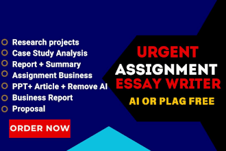 do essay writing, research and summary, report apa paper