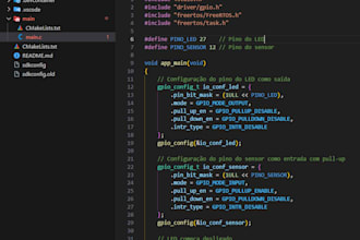 develop embedded firmware for arduino