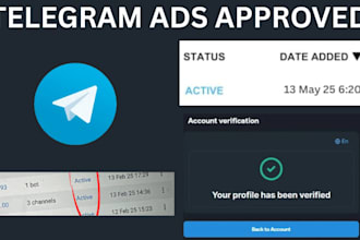 do telegram promotion run telegram ads fragment verification to get approved