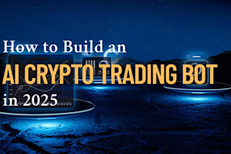 build auto crypto trading bot, crypto arbitrage bot, ai crypto bot on eth or sol