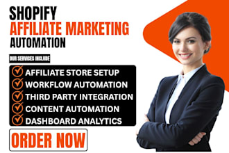 setup shopify affiliate marketing automation bixgrow uppromote referly jaka awin
