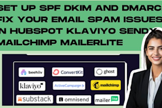 set up spf dkim and dmarc, fix your email spam issues in your marketing platform