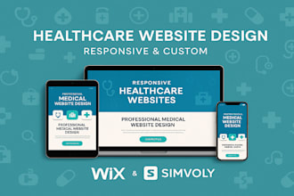 design responsive pharmacy website, hospitals website, clinics website, medical