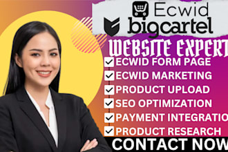setup ecwid store big cartel redesign big cartel, big cartel website